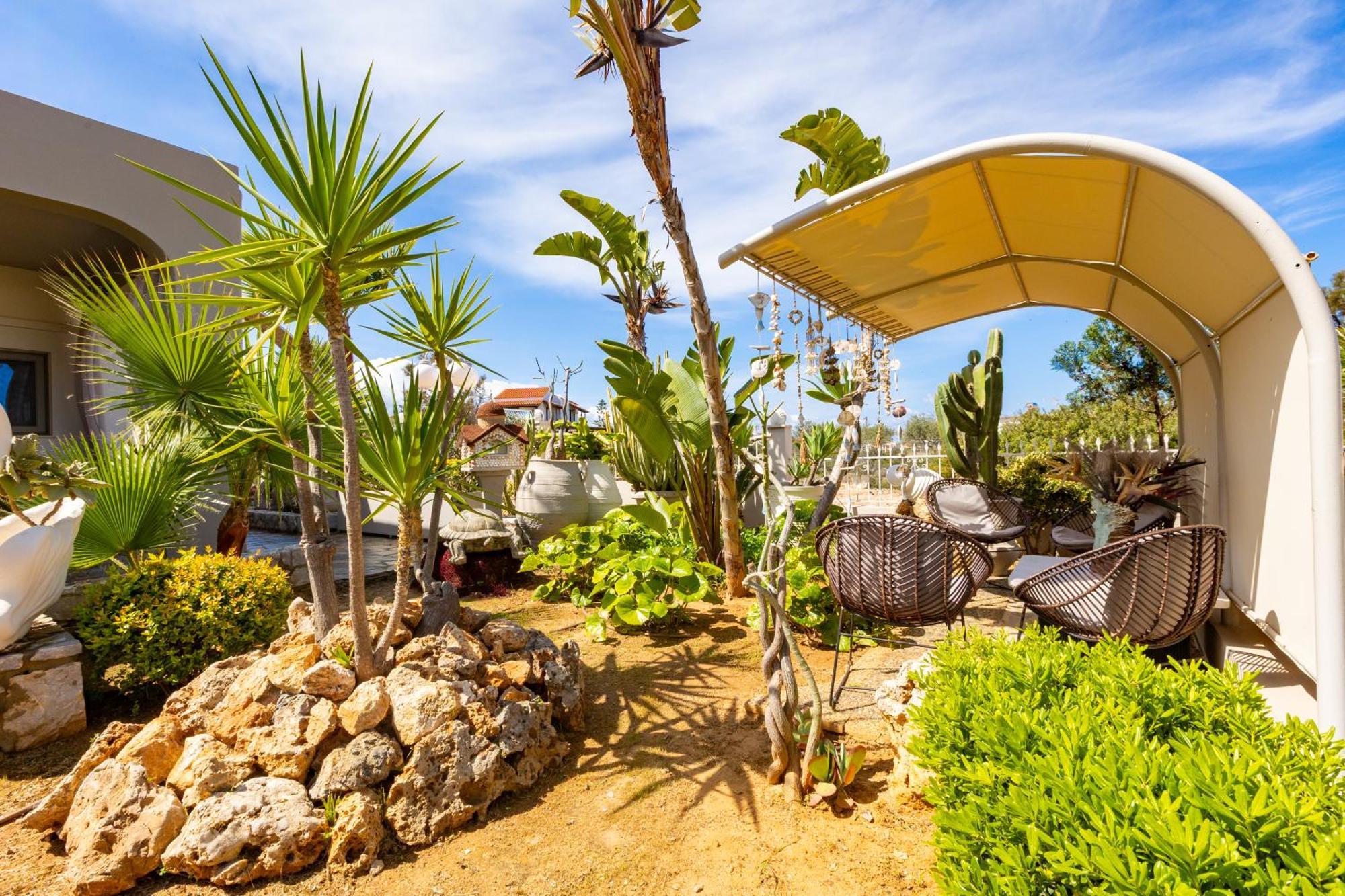 Renas Secret Garden House Villa Chania  Bagian luar foto