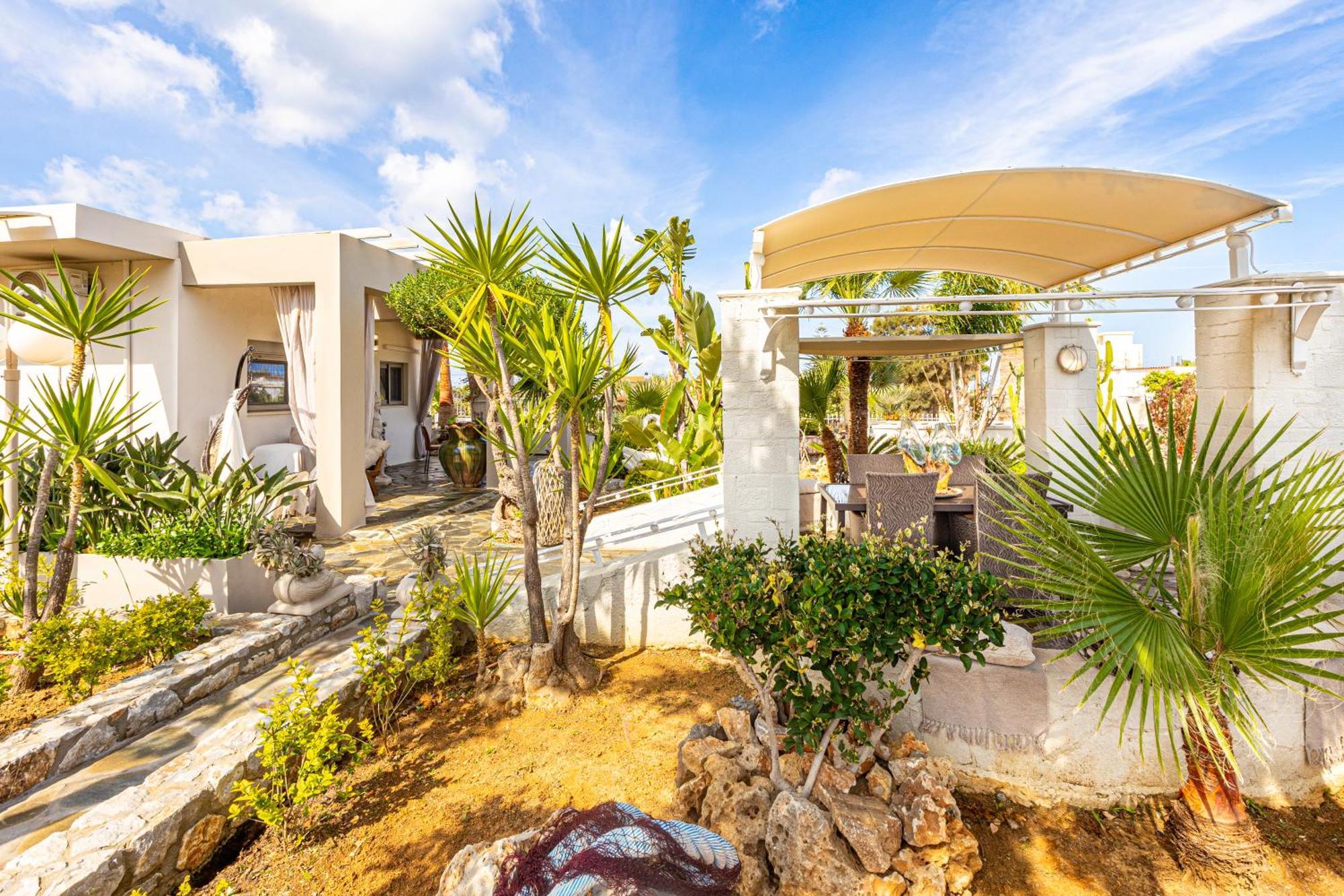 Renas Secret Garden House Villa Chania  Bagian luar foto