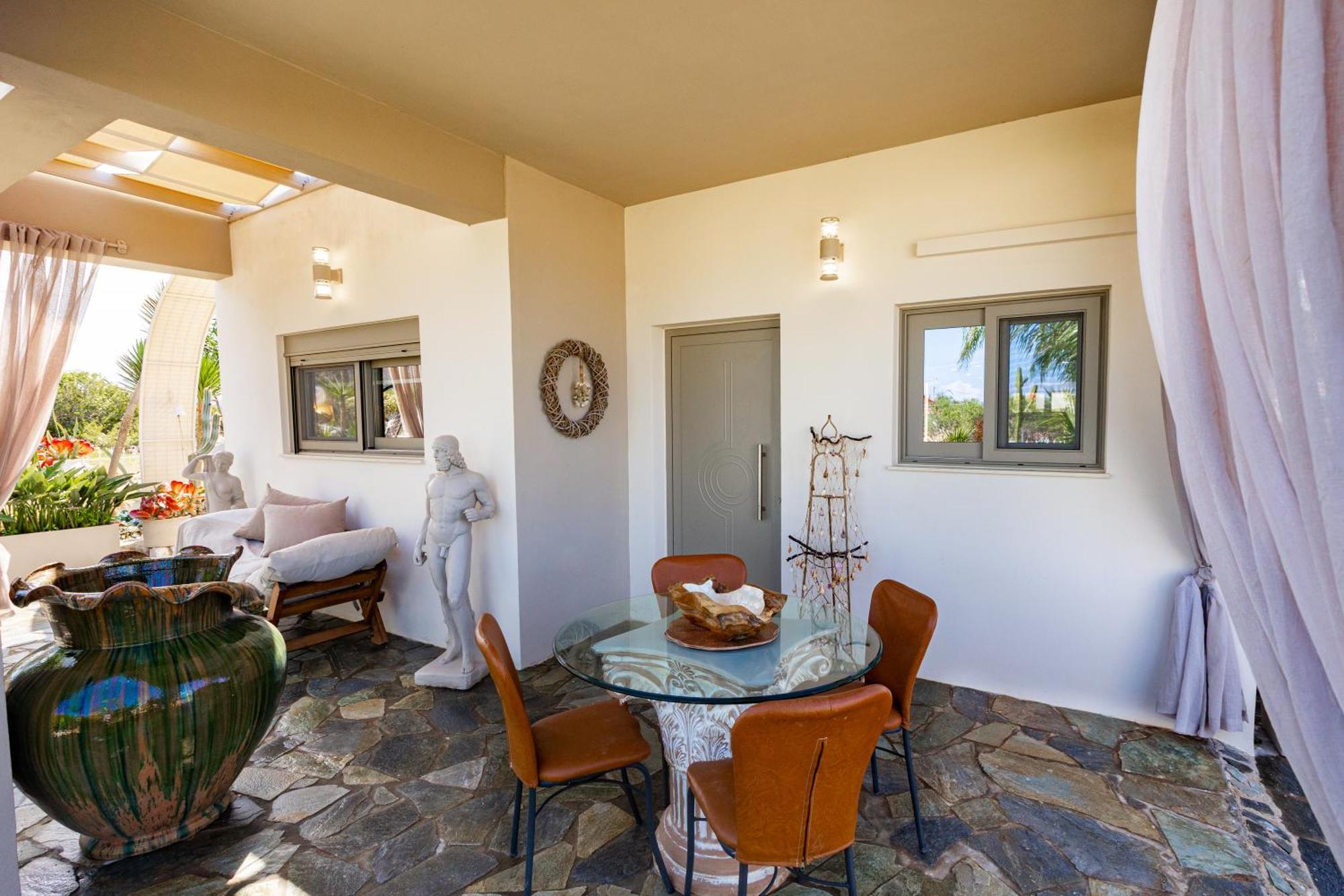 Renas Secret Garden House Villa Chania  Bagian luar foto
