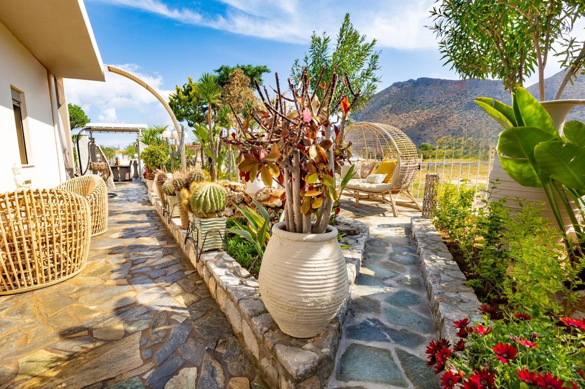 Renas Secret Garden House Villa Chania  Bagian luar foto